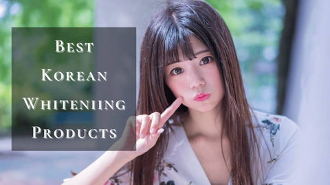 best Korean whitening products