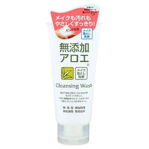 Rosette Additive-Free Aloe Makeup Remover Cleansing Wash 120g - Makeup Remover Cleanser