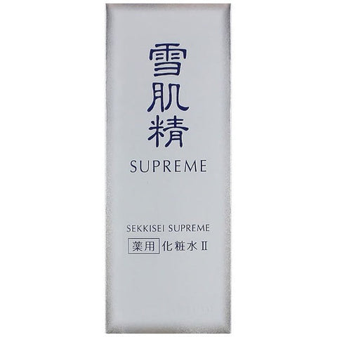 Kose Sekkisei Supreme Toner II Middle Size 140ml - Rich Moist Toner From Japan