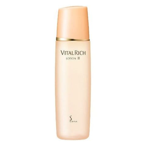 Sofina Vital Rich Lotion III 140ml - Japanese Moisturizing Lotion - Japanese Gentle Lotion