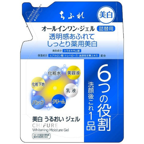 Chifure Whitening Moisture Gel All-In-One Gel 108G [refill] - Japanese Whitening Gel