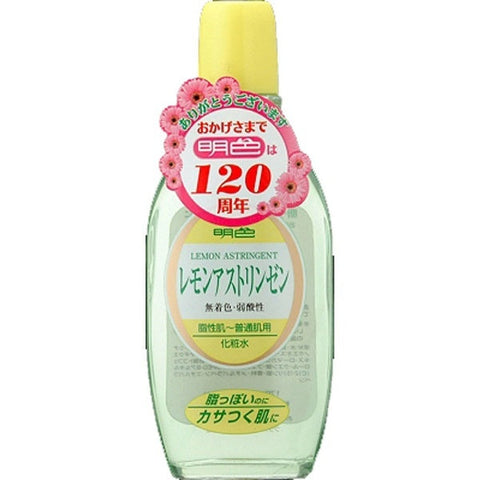 Meishoku Japan Light Color Cosmetics Lemon Astringent Toner 170ml - Japan's Long-Selling Products