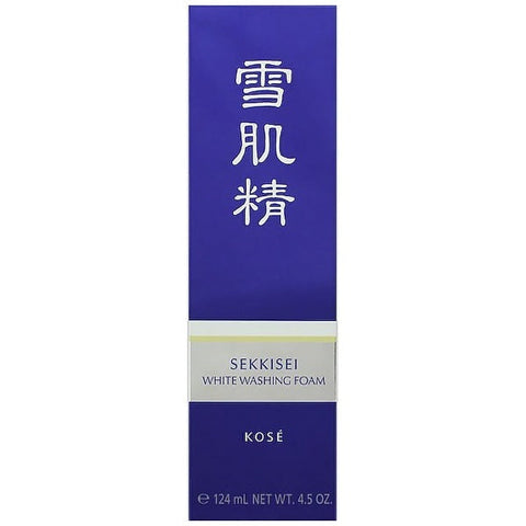 Kose Sekkisei White Washing Foam 130g - Whitening Facial Cleansing Foam From Japan