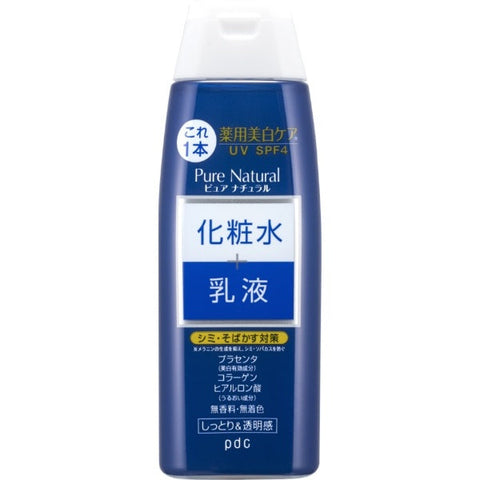 Pdc Pure Natural Essence Lotion White 210ml - Medicated Whitening Lotion From Japan