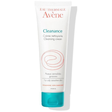 Shiseido Avene Cleanance Cleasing Cream 128g - Gentle Face Wash For Oily Sensitive Skin