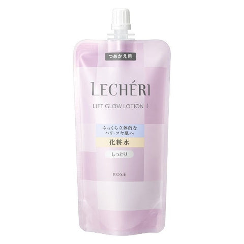 Kose Lecheri Lift Glow Lotion I Moist 150ml [refill] - Facial Hydrating Lotion - Japanese Skincare