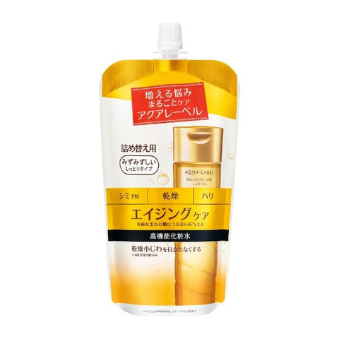 Shiseido Aqua Label Bouncing Care Lotion Moist 180ml [refill] - Lotion For Aging Skin