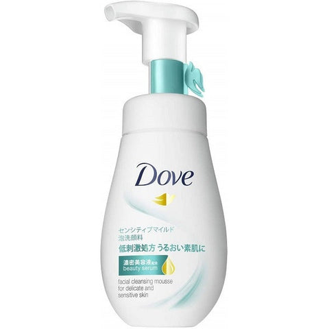 Unilever Dove Beauty Serum Facial Cleansing Mousse For Delicate And Sensitive Skin 160ml