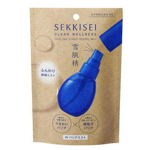 Kose Sekkisei Clear Wellness W Barrier Mist 80ml - Japanese Hydrating Face Mist