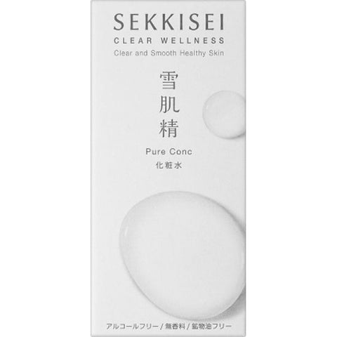 Kose Sekkisei Clear Wellness Pure Conc Toner 125ml - Low-Irritation Toner - Deep Moisture Toner