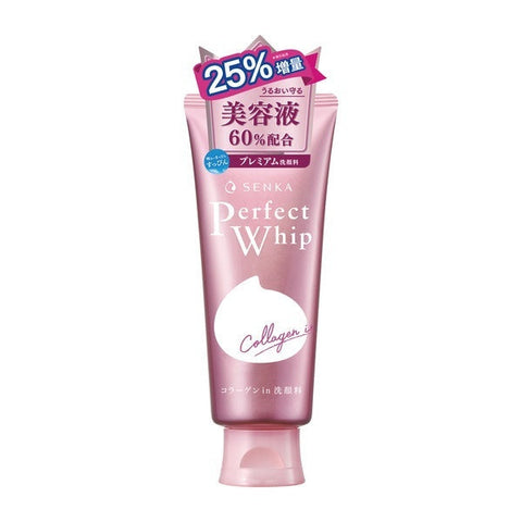 Shiseido Senka Perfect Whip Collagen In 120g - Deep Clear Foam Face Wash With Collagen