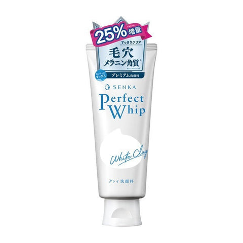 Shiseido Senka Perfect Whip White Clay 25% Increased 150g - Foam Face Wash With White Clay