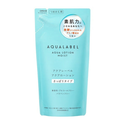 Shiseido Aqua Label Aqua Lotion Moist 180ml [refill] - Refreshing Lotion - Moisturizing Lotion