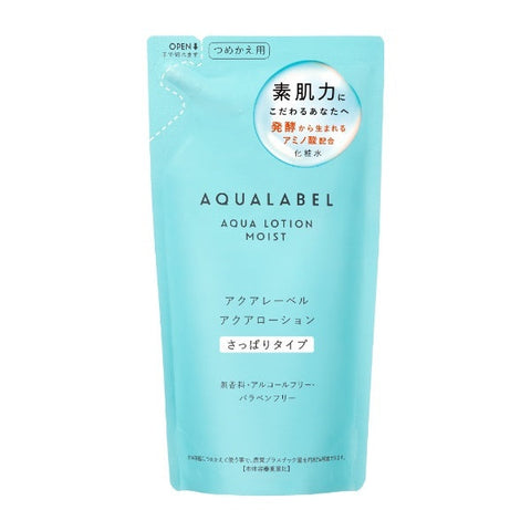 Shiseido Aqua Label Aqua Lotion Moist 180ml [refill] - Refreshing Lotion - Moisturizing Lotion