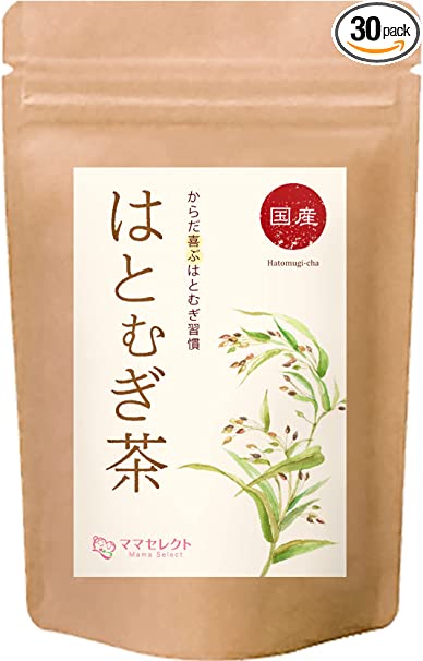 Honjien Tea Hatomugi Tea Bag 5g x 30 Bags - Organic Healthy Tea - Non-Caffeine Tea