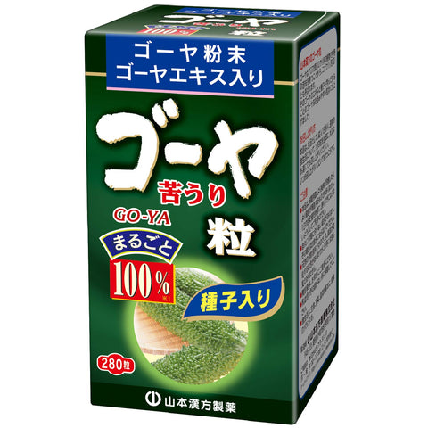 Yamamoto Kampo Pharmaceutical 100% Goya Grains 280 Grains Japan