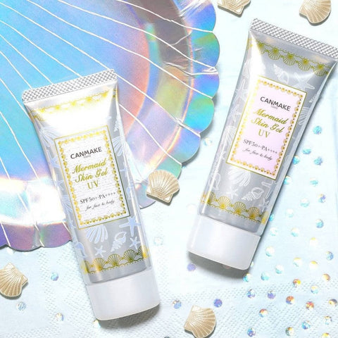 CanMake Skin Gel Tokyo Mermaid UV Sunscreen 01 Transparent  SPF50+ PA++++ 40g