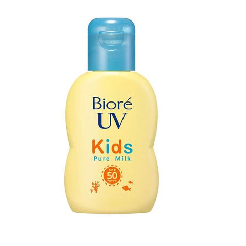 Biore UV Kids Pure Milk Sunscreen SPF50 / PA +++ 70ml fragrance-free