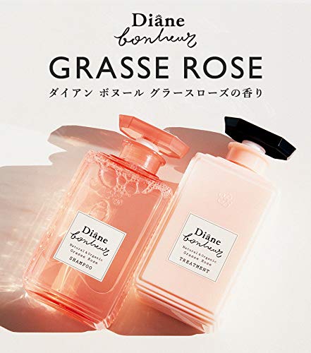 Diane Bonheur 3-Piece Shampoo Treatment Damage Repair Oil Grasse Rose Fragrance Japan