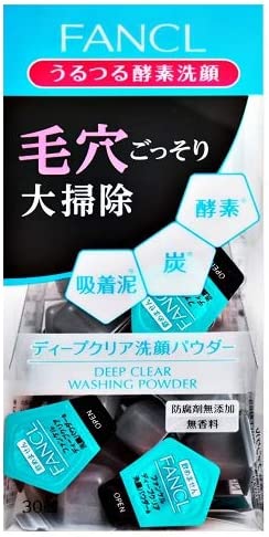 Fancl Deep Clear Washing Powder Face Wash 30 Pieces