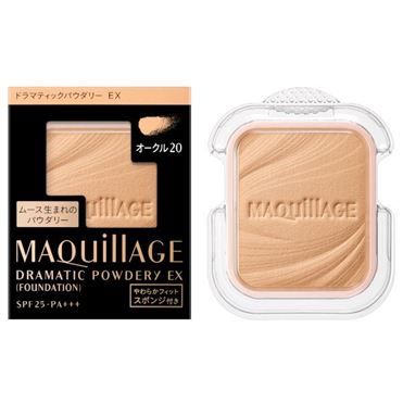 Shiseido Maquillage Dramatic Powder UV Foundation EX Ocher 20 SPF25/ PA++ [refill]