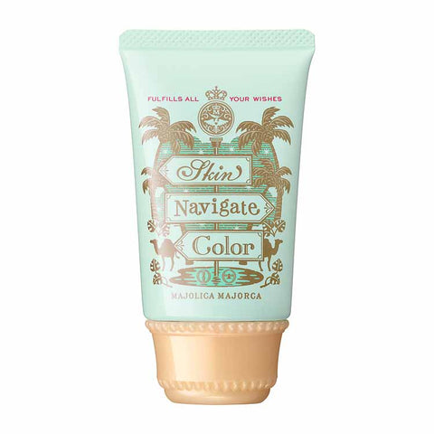 Shiseido Majolica Majorca Skin Navigate Color Mint Green SPF30/ PA +++ 35g - Japanese Makeup