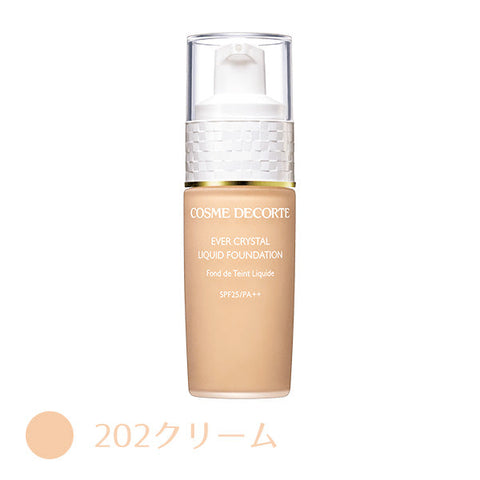 Kosé Cosme Decorté Ever Crystal Liquid Foundation SPF25/ PA ++ 201 - Liquid Foundation