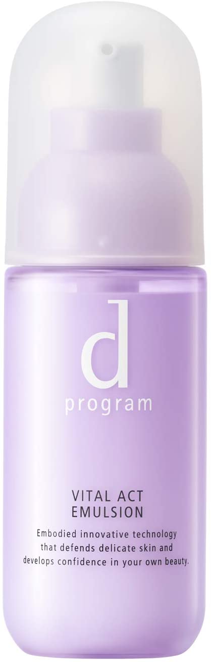 Shiseido D Program Vital Act Emulsion R Prevents Signs Of Aging 100ml - Japanese Anti-Aging Care