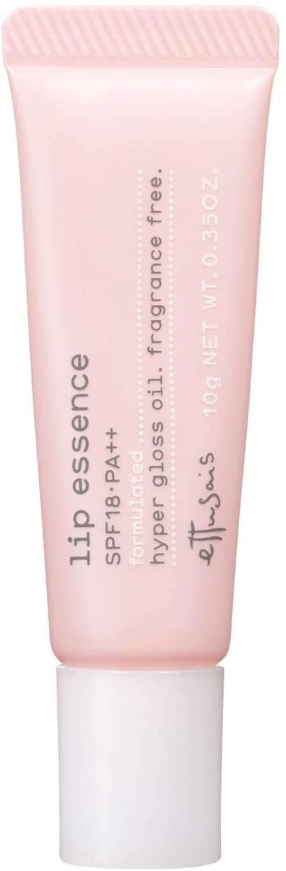 Ettusais Lip Essence Hyper Gloss Oil Fragrance Free SPF18 PA++ 10g - Japanese Lip Treatment