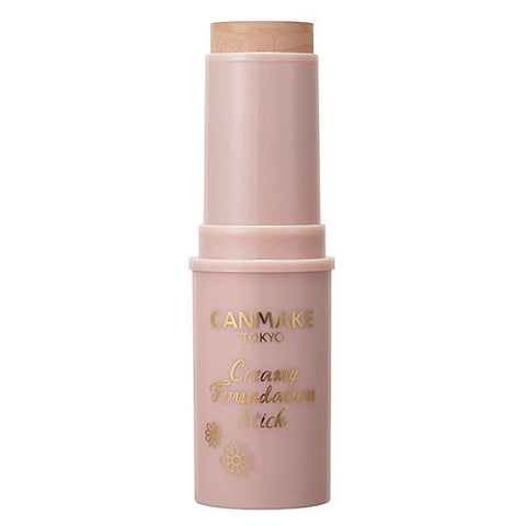 Canmake Creamy Foundation Stick 02 Natural Beige SPF50＋PA+++ 9.5g - Makeup Foundation