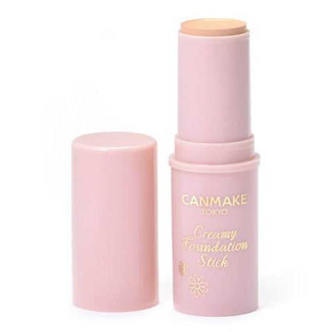 Canmake Creamy Foundation Stick 03 Very Light Beige SPF50＋PA+++ 9.5g - Makeup Foundation Brands