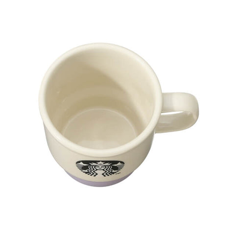 Starbucks Stacking Mug Purple 355ml - Japanese Environment-Friendly Starbucks Mugs