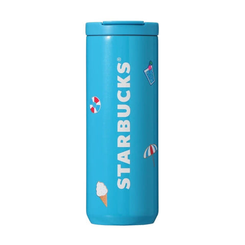 Starbucks Stainless Tumbler Neon Blue 473ml - Perfect Starbucks Tumblers In Japan