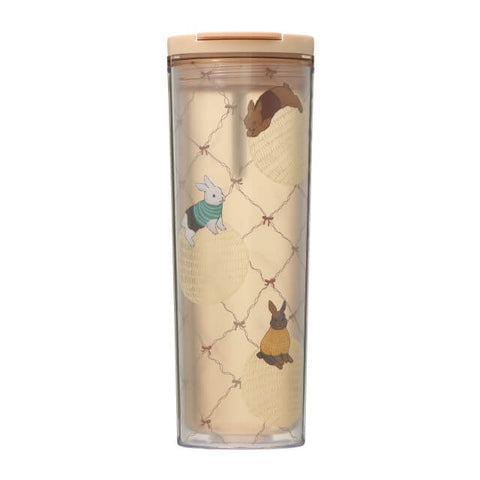 Tumbler Fuzzy Bunny 473ml - Japanese Starbucks