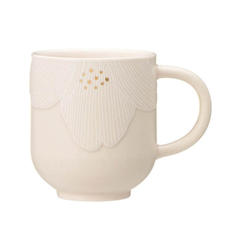 Starbucks Mug Soft Blossom Ivory 296ml - Japanese Starbucks Mugs - Mug Cups