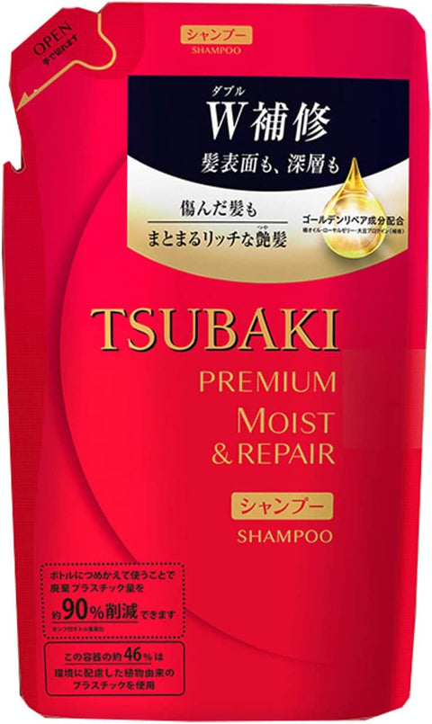 Shiseido - Tsubaki Shampoo Extra Moist Refill 330ml