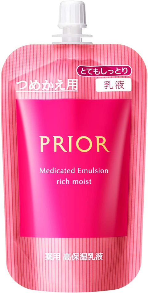 Shiseido Prior Cream In Emulsion Rich Moist 100ml Refill