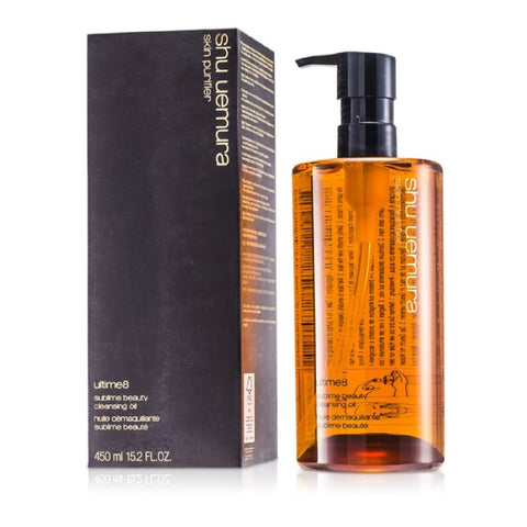 Shu Uemura Ultime8 Sublime Beauty Cleansing Oil 450 ml - Makeup Remover Cleansing Oil