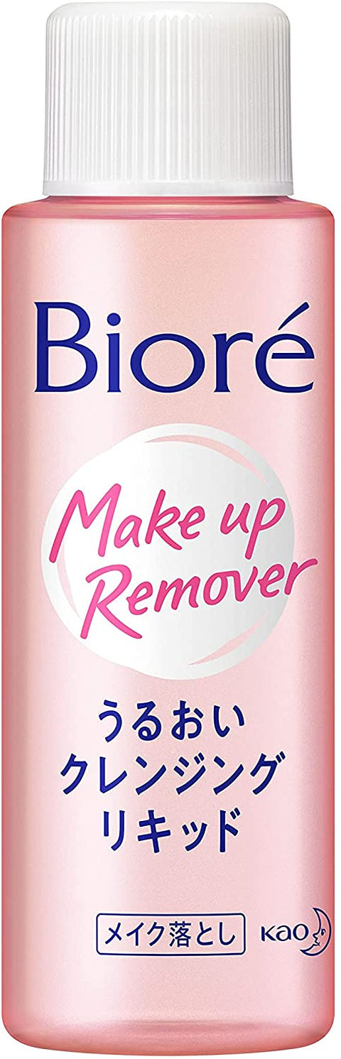 Kao Biore Uruoi Cleansing Liquid Makeup Remover 50ml - Makeup Remover Made In Japan