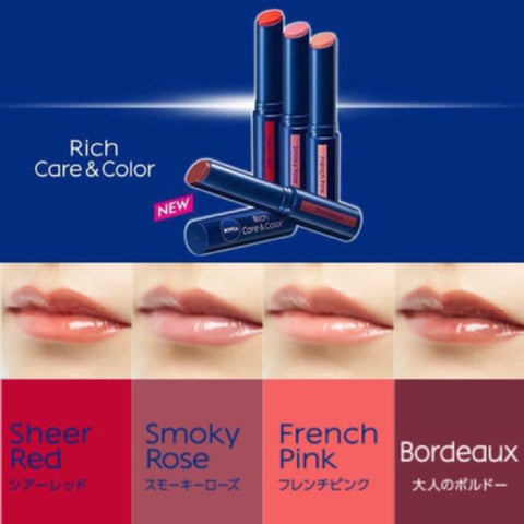 Nivea Rich Care & Color Lip - French Pink