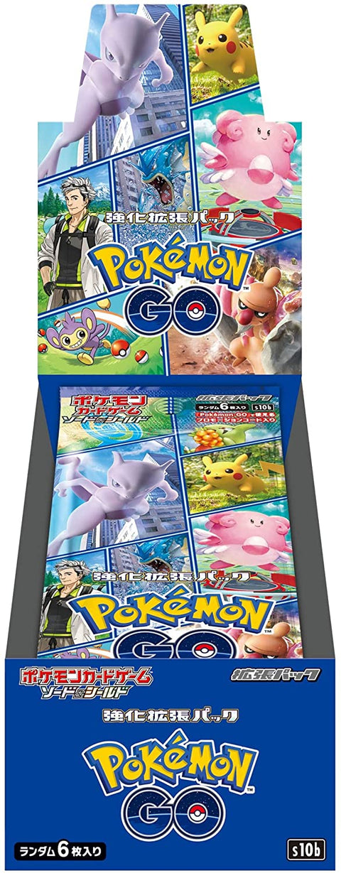 Pokemon Japanese Pokemon GO s10b Booster Box Sealed