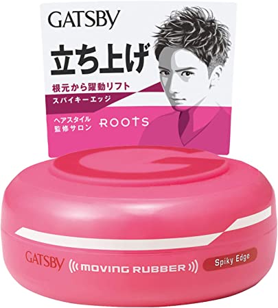 Mandom - Gatsby Moving Rubber Hair Wax Spiky Edge 80g