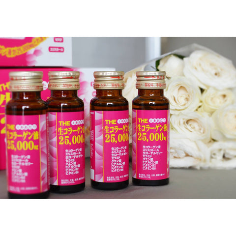 THE raw collagen solution 25,000mg collagen drink / 50ml 10 bottles