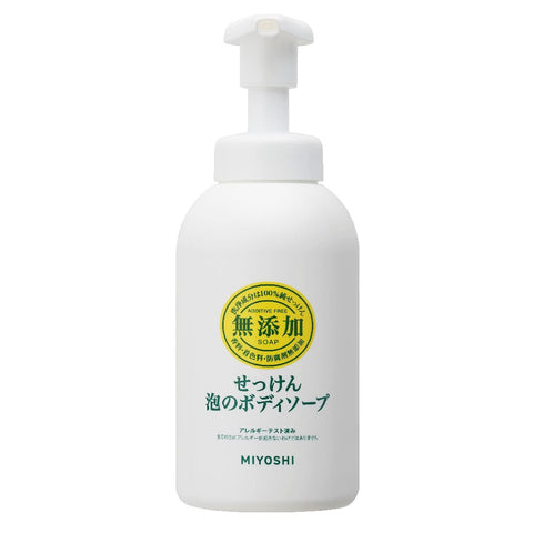 Miyosi Soap Free Soap Bubble Body Soap 500ml - Japanese Body Soap - Body Care Products