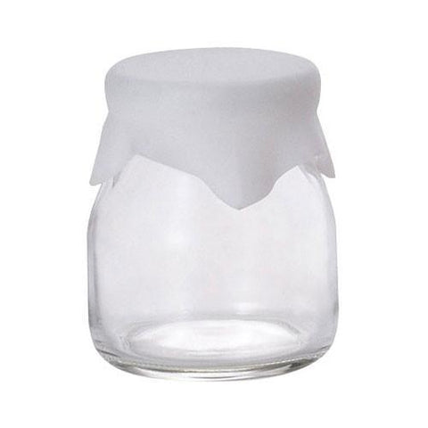 Aderia 120Ml Glass Storage Jar With Silicone Lid - Made In Japan