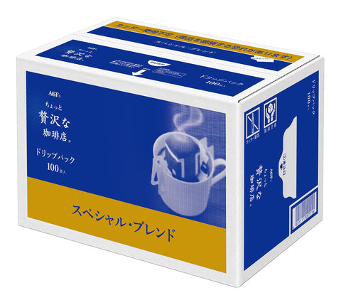 Agf Little Luxury Coffee Shop Special Blend Drip Coffee 7G*100 Bags Japan