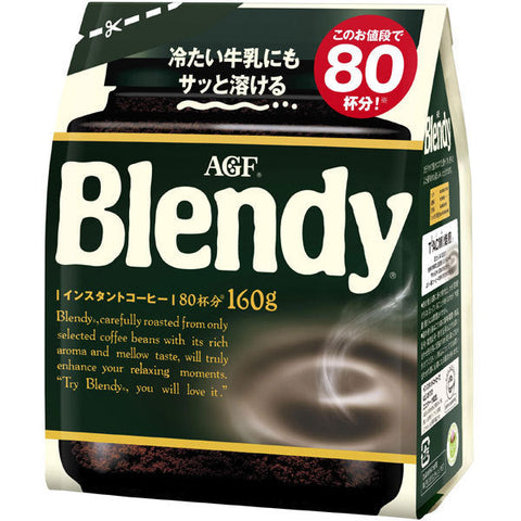 Ajinomoto Agf Blendy Mellow And Rich Instant Coffee Bag 160g - Agf Blendy Coffee