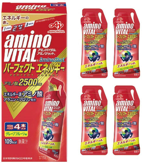 Amino Vital Amino Shot Perfect Energy 45G X 64 Pieces - Japan