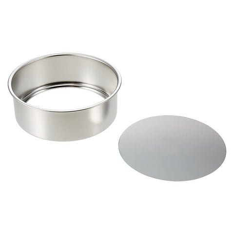 Akagawa Kibutsu Stainless Steel Round Cake Pan With Removable Bottom 12cm