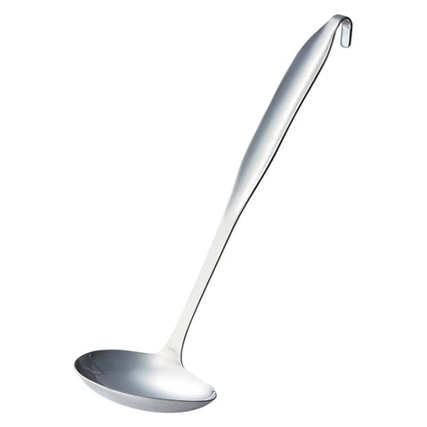 Akagawa Kibutsu Stainless Steel Side-Scooping Ladle 40Ml Japan